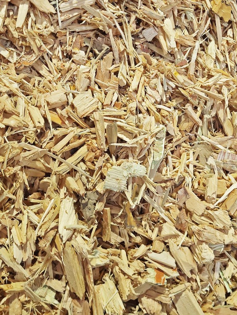 Recyclinghackschnitzel